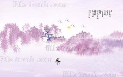 File gốc File gốc in tranh tổng hợp tường nền K40613 (thiết kế) độc quyền