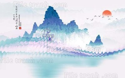 File tranh File gốc in tranh tổng hợp tường nền K40629 (gốc) in vải canvas