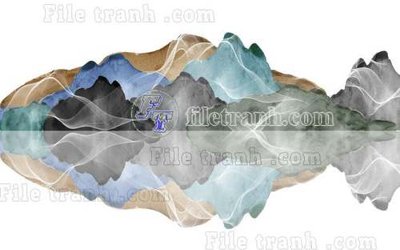 Tải file File gốc in tranh tổng hợp tường nền K40642 (ảnh gốc) file AI/EPS