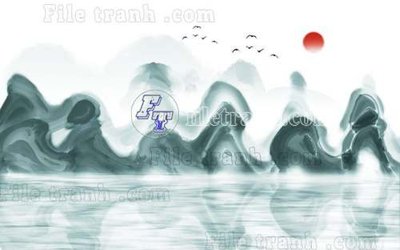 File tranh File gốc in tranh tổng hợp tường nền K40656 (gốc) chủ đề con người