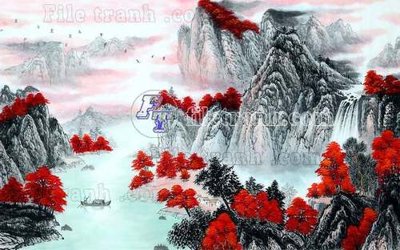 Tải file File gốc in tranh tổng hợp tường nền K40753 (ảnh gốc) in tranh kính