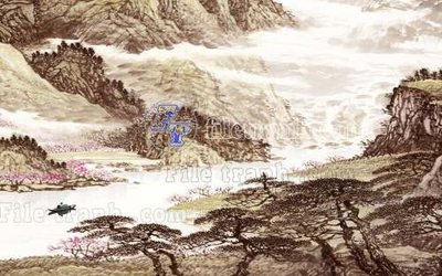 Download file File gốc in tranh tổng hợp tường nền K40813 (gốc) in mica đèn LED