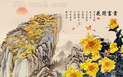 File ảnh File gốc in tranh tổng hợp tường nền K40815 (gốc) in backdrop sự kiện