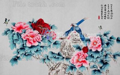 Tải file tranh File gốc in tranh tổng hợp tường nền K40885 (ảnh gốc) ngay