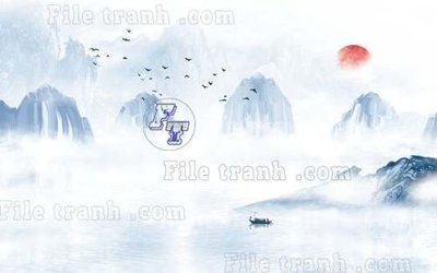 File ảnh File gốc in tranh tổng hợp tường nền K40895 (gốc) in Hiflex