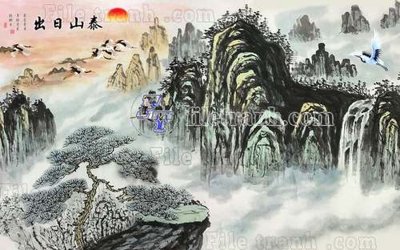 Download file File gốc in tranh tổng hợp tường nền K40958 (gốc) in mica đèn LED