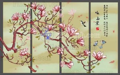 File in ấn File gốc in tranh tổng hợp tường nền K40969 (bản gốc) chất lượng cao