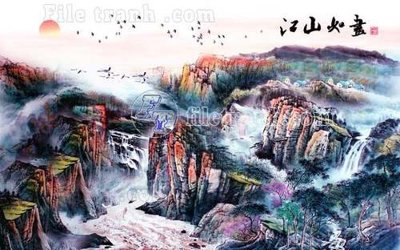 File in mica File gốc in tranh tổng hợp tường nền K40989 (bản gốc) siêu trong