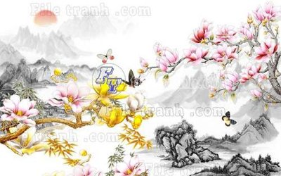 File gốc File gốc in tranh tổng hợp tường nền K41010 (ảnh chi tiết) để in trần