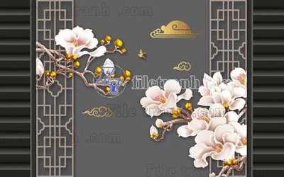 Tải file PSD File gốc in tranh tổng hợp tường nền K41023 (nguyên layer) để in