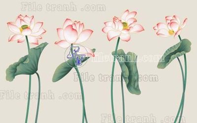 Chi tiết file gốc File gốc in tranh tổng hợp tường nền K41096 (cho in tráng gương)