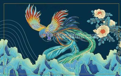 File PSD File gốc in tranh tổng hợp tường nền K41170 (bản gốc) dễ dàng edit