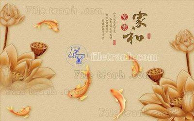 Tải file gốc File gốc in tranh tổng hợp tường nền K41195 (bản PSD) đầy đủ layer