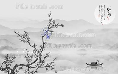 Tải file PSD File gốc in tranh tổng hợp tường nền K41222 (nguyên layer) để in
