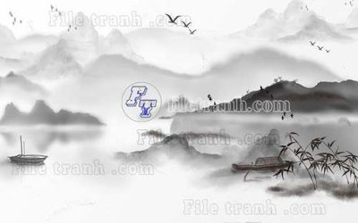 File tranh gốc File gốc in tranh tổng hợp tường nền K41228 (bản đẹp) độc quyền