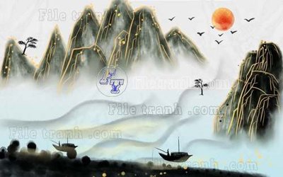 Tải về file tranh gốc File gốc in tranh tổng hợp tường nền K41232 (để in quảng cáo)