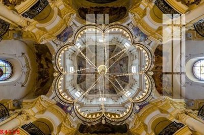 File in trần File gốc in tranh tổng hợp K4125 (bản gốc) phong cảnh