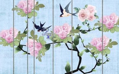 File tranh File gốc in tranh tổng hợp tường nền K41258 (ảnh gốc) cho in ấn kỹ thuật số