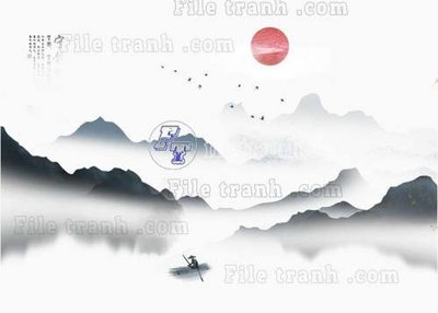 Tải file gốc File gốc in tranh tổng hợp tường nền K41262 (in khổ lớn) không mờ