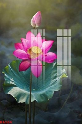 File gốc in tráng gương File gốc in tranh tổng hợp K4266 chi tiết