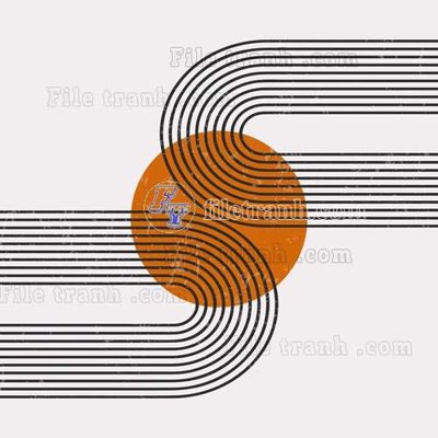 Tải file File gốc in tranh tổng hợp tường nền K43091 (gốc) chủ đề hoa sen