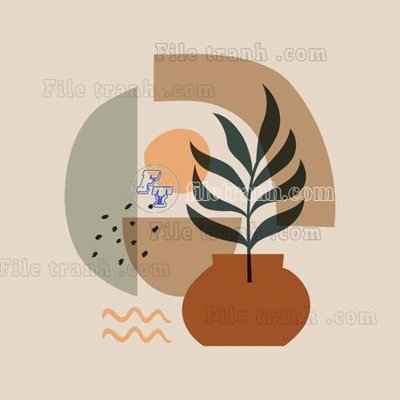 File gốc File gốc in tranh tổng hợp tường nền K43288 (cho in 3D) độc đáo