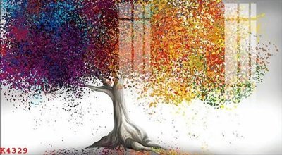 File gốc File gốc in tranh tổng hợp K4329 (in tráng gương) sang trọng