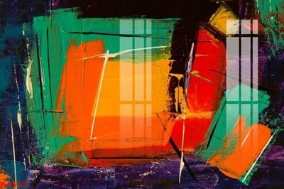 File gốc File gốc in tranh tổng hợp K4333 (in tráng gương) hiện đại