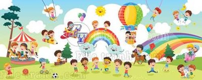 File gốc File gốc in tranh tổng hợp tường nền K43483 (bản quyền) cho in ấn