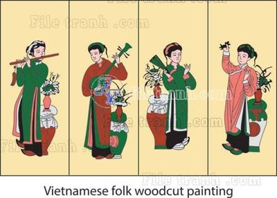 Tải file gốc File gốc in tranh tổng hợp tường nền K43546 dùng cho in ấn