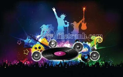 File gốc File gốc in tranh tổng hợp tường nền K43580 (in ấn) màu sắc trung thực