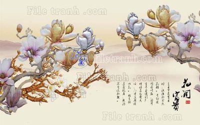 File tranh File gốc in tranh tổng hợp tường nền K44010 (gốc) in backlit film