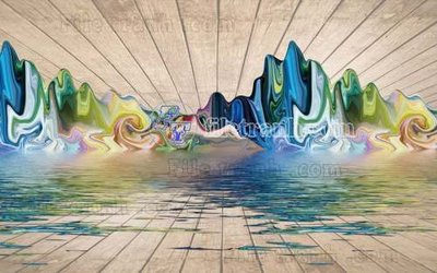 File gốc in ấn File gốc in tranh tổng hợp tường nền K44072 (sẵn sàng tải về)