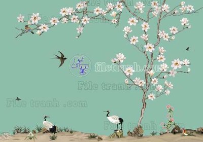 File gốc File gốc in tranh tổng hợp tường nền K44093 (in 3D) cho trang trí