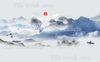 Tải file gốc File gốc in tranh tổng hợp tường nền K44153 (in khổ lớn) không mờ