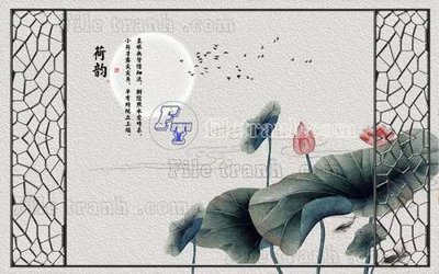 Ảnh gốc File gốc in tranh tổng hợp tường nền K44259 (siêu chi tiết) để in ấn