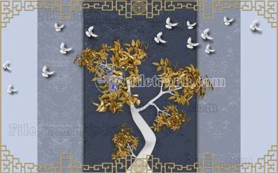 File tranh trang trí File gốc in tranh tổng hợp tường nền K44294 (file gốc)