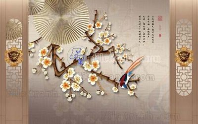 File gốc File gốc in tranh tổng hợp tường nền K44332 (dành cho quảng cáo)