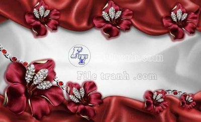 File in trần File gốc in tranh tổng hợp tường nền K44460 (bản gốc) 5D