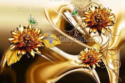 Tải file File gốc in tranh tổng hợp tường nền K44490 (ảnh gốc) in tráng gương