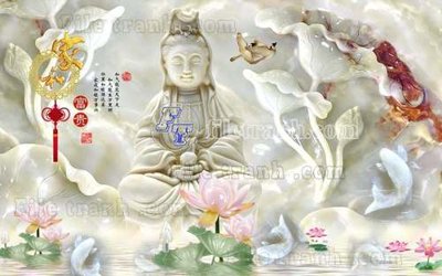 Tải file File gốc in tranh tổng hợp tường nền K44507 (PSD) cho in tranh 3D