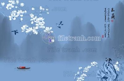 Chi tiết file tranh tráng gương File gốc in tranh tổng hợp tường nền K44524 (ảnh gốc)