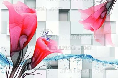 File gốc File gốc in tranh tổng hợp tường nền K44549 (chuẩn CMYK) cho nhà in