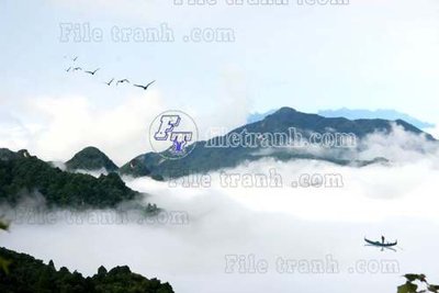 File in mica File gốc in tranh tổng hợp tường nền K44557 (bản gốc) làm vách ngăn