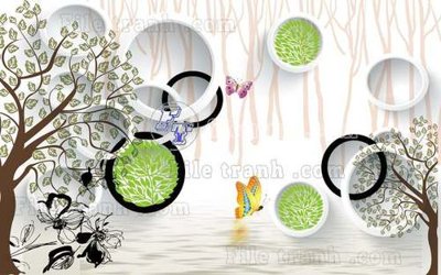 File in trần File gốc in tranh tổng hợp tường nền K44574 (file gốc) xuyên sáng