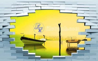 Hình ảnh file gốc File gốc in tranh tổng hợp tường nền K44603 cho in UV