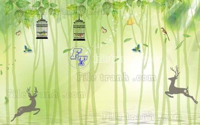 File PSD File gốc in tranh tổng hợp tường nền K44683 (gốc) cho in quảng cáo