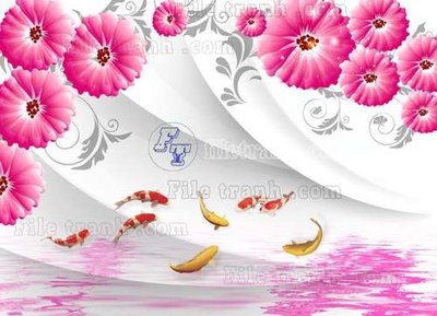 File tranh File gốc in tranh tổng hợp tường nền K44706 (ảnh gốc) không bị mờ