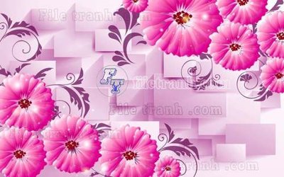 File PSD File gốc in tranh tổng hợp tường nền K44749 (gốc) nhiều lớp (multi-layer)
