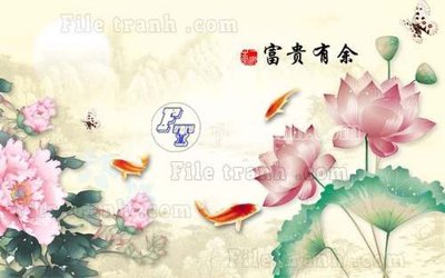 Hình ảnh file gốc File gốc in tranh tổng hợp tường nền K44756 cho in UV